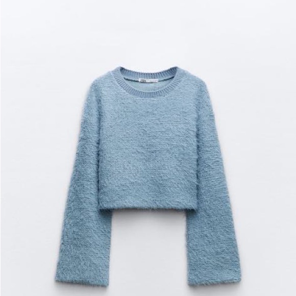 Zara fuzzy sweater - Picture 3 of 8